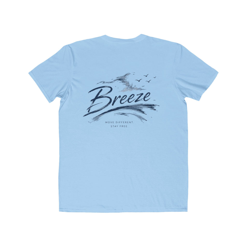 Breeze Graphic Tee — Men's Coastal Wave T-Shirt