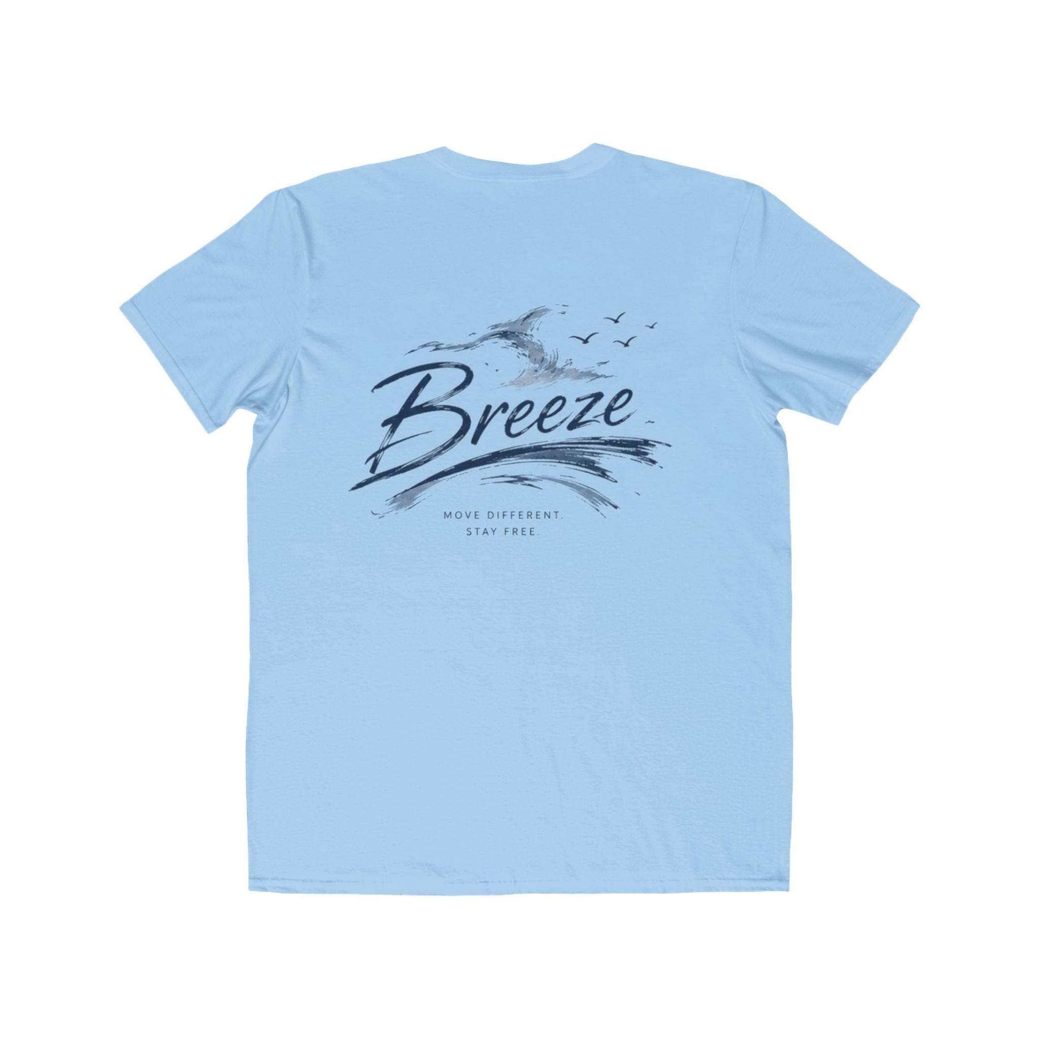 Breeze Graphic Tee — Men's Coastal Wave T-Shirt