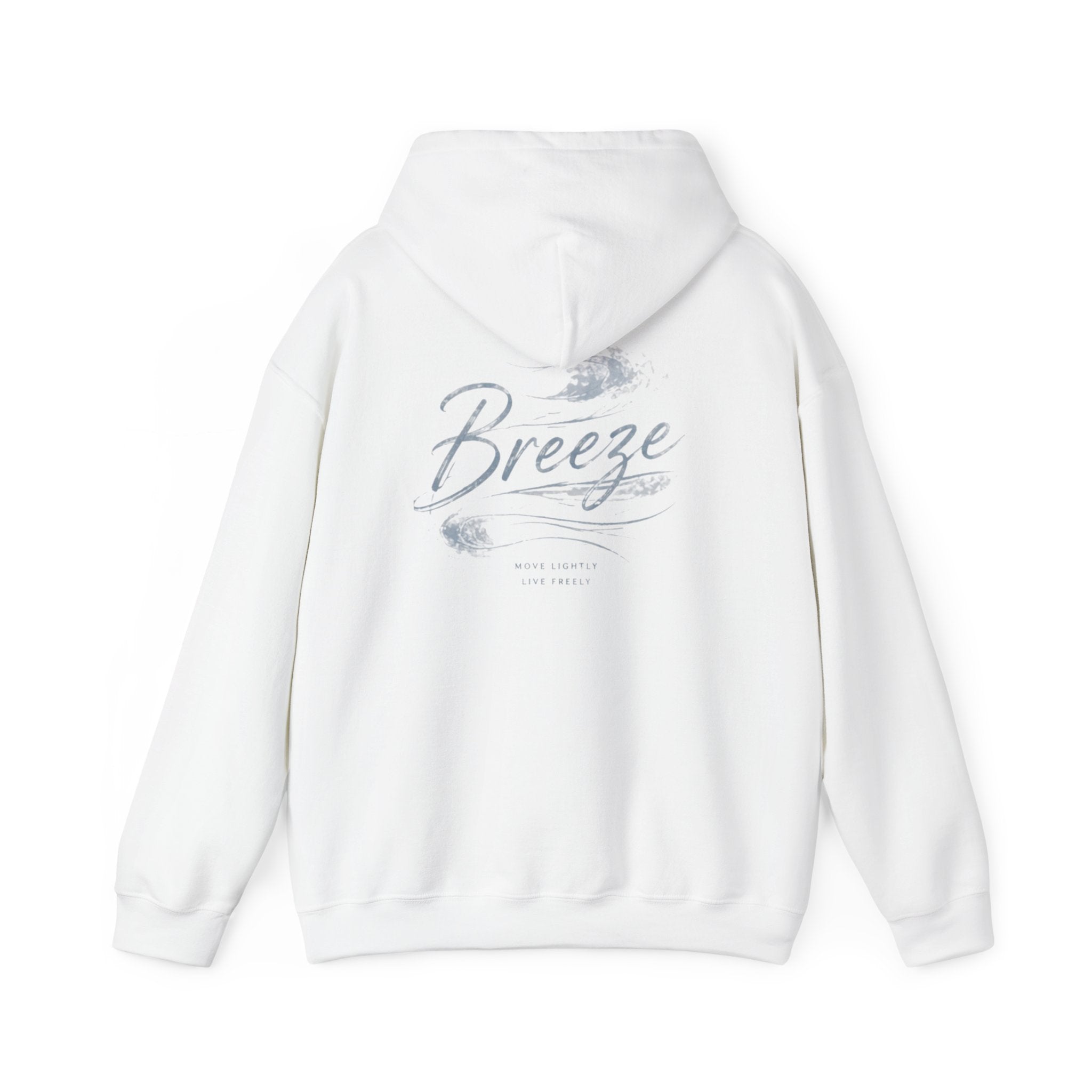 Hoodie — 'Breeze' Feather Graphic Pullover
