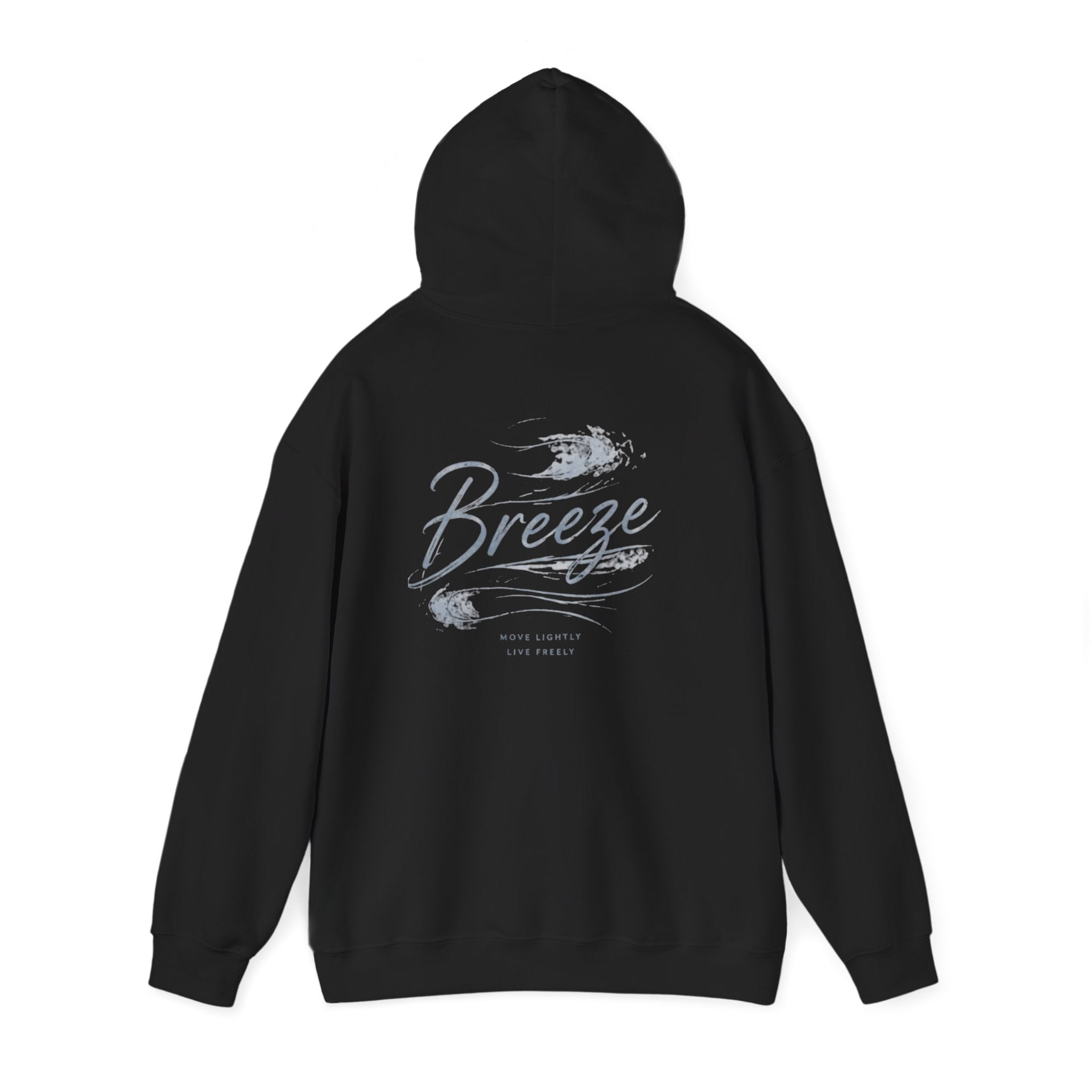 Hoodie — 'Breeze' Feather Graphic Pullover
