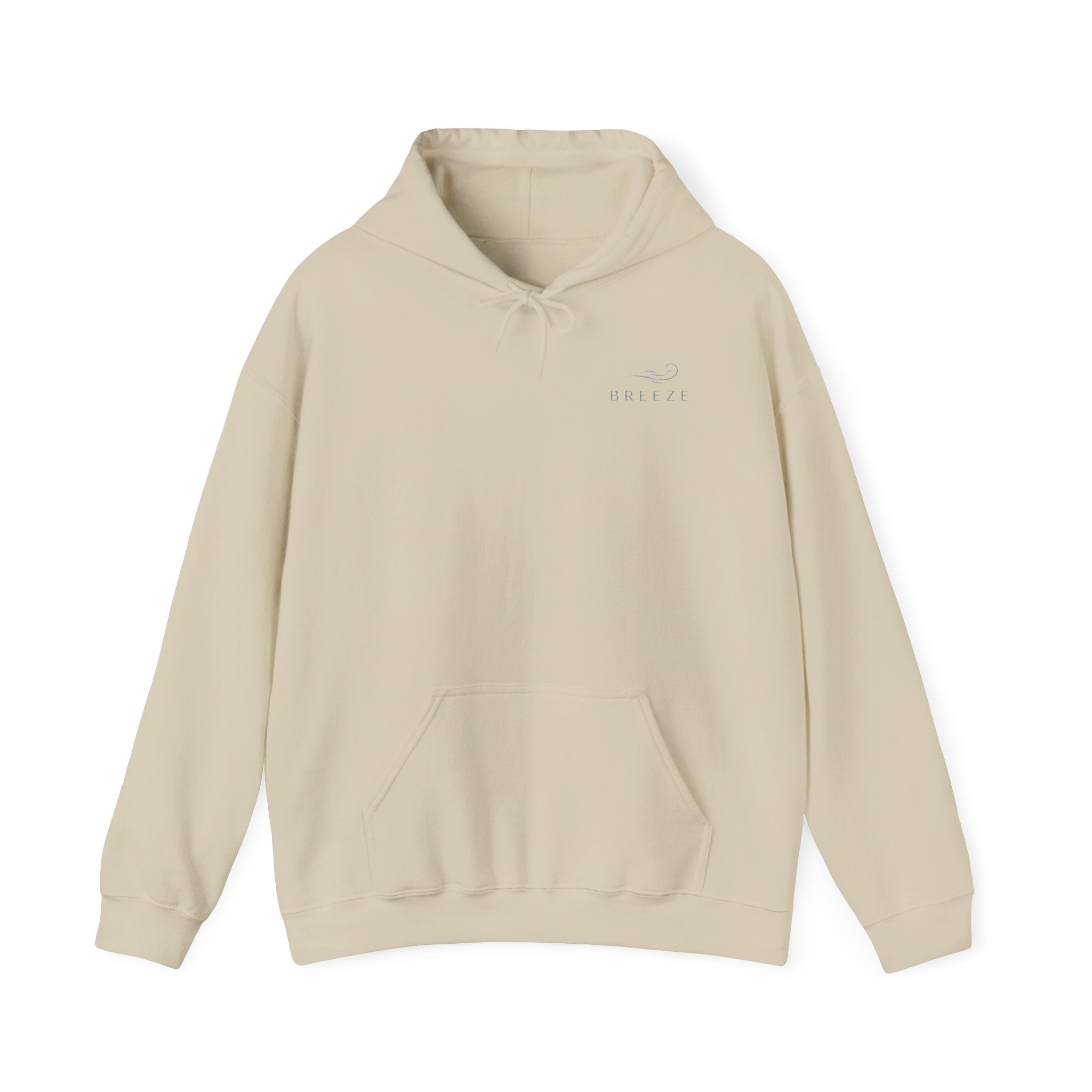 Hoodie - 'Breeze' Mountain Landscape Hoodie, Cozy Nature Pullover