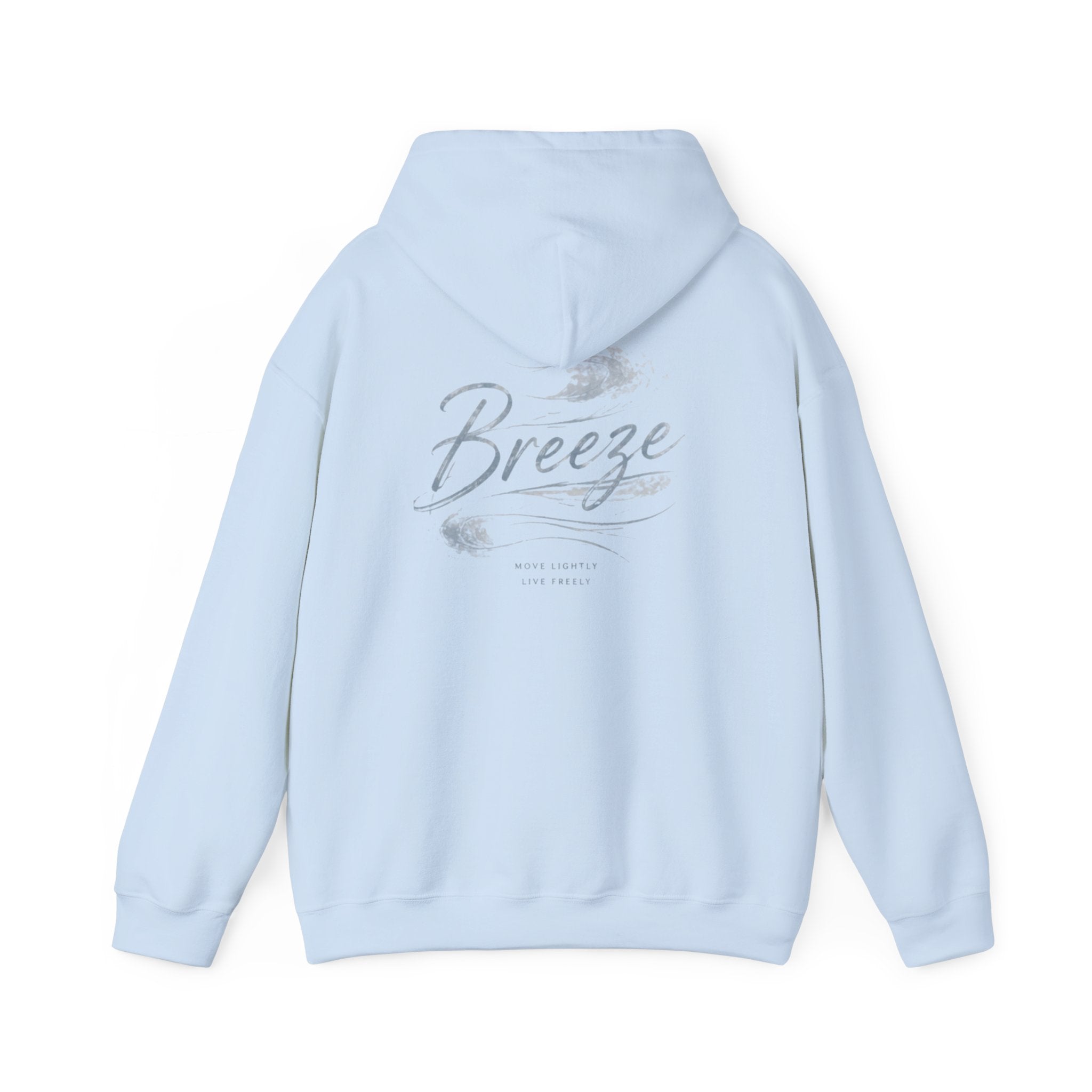 Hoodie — 'Breeze' Feather Graphic Pullover