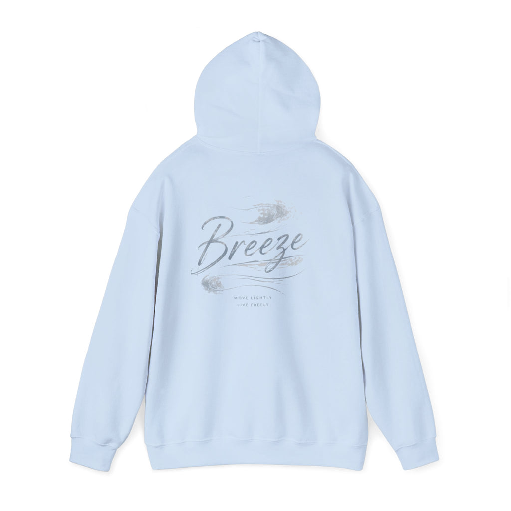 Hoodie — 'Breeze' Feather Graphic Pullover