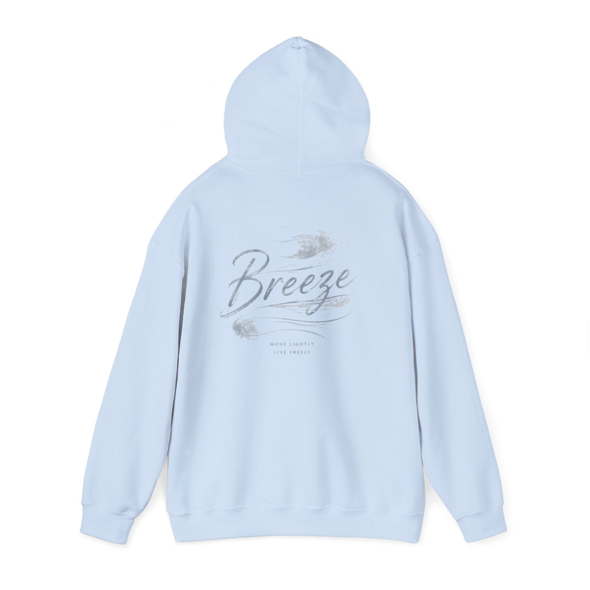 Hoodie — 'Breeze' Feather Graphic Pullover