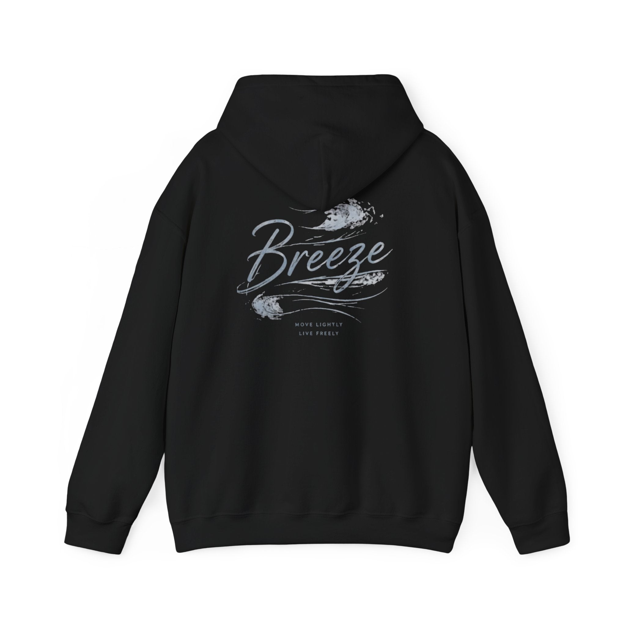 Hoodie — 'Breeze' Feather Graphic Pullover